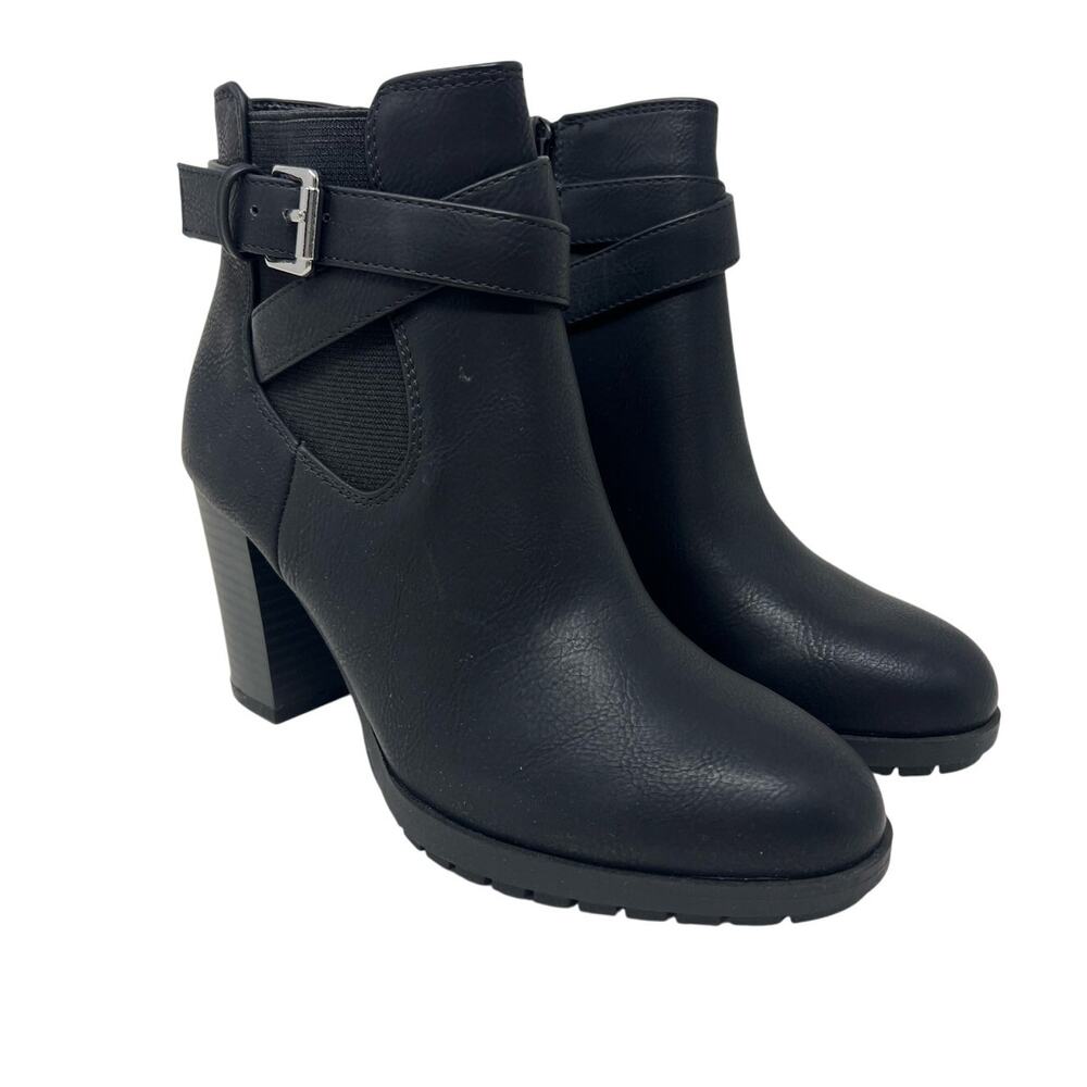 Style & Co. Black Heeled Boots